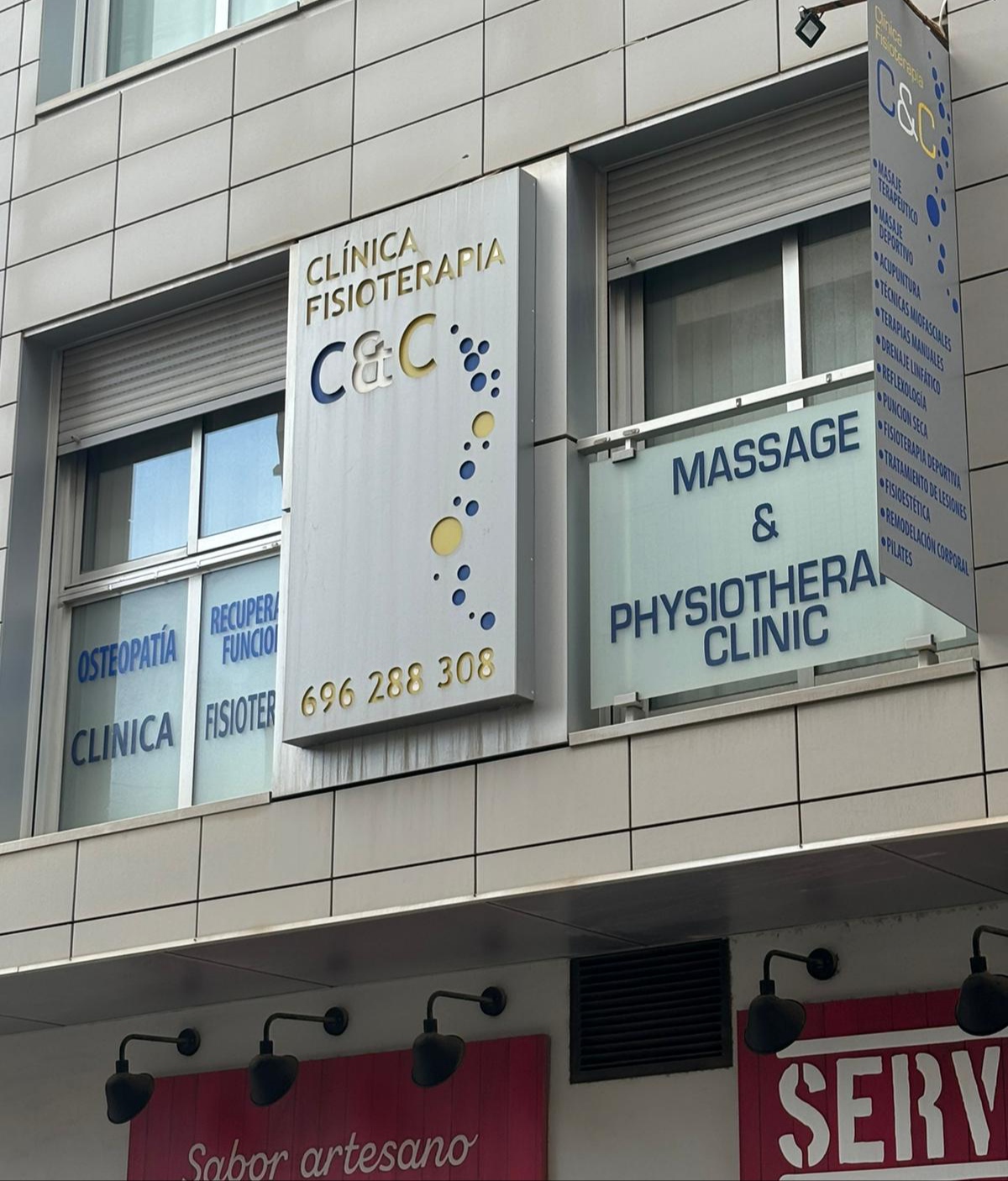 Clínica de fisioterapia y osteopatía CyC 